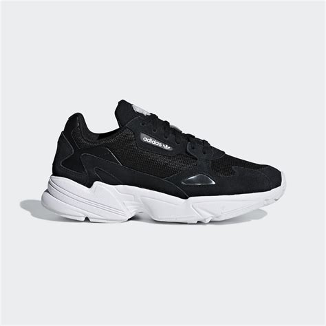 adidas falcon silber schwarz|Adidas falcon sneakers.